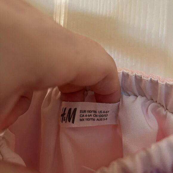 H&M Pink Purple Glittery Tulle Skirt Girls Size 4-6 years - Picture 6 of 10